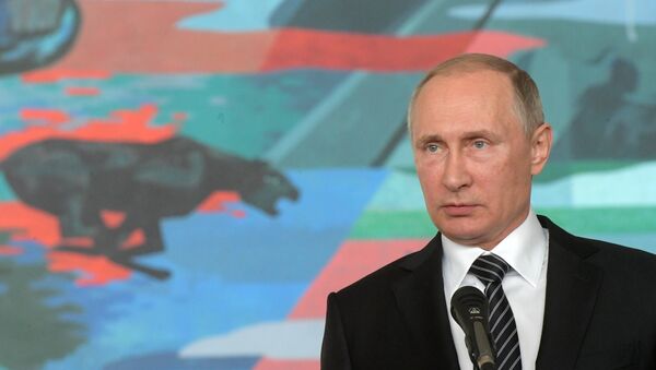 Рабочий визит президента РФ В. Путина в Киргизию. День второй - Sputnik Moldova-România