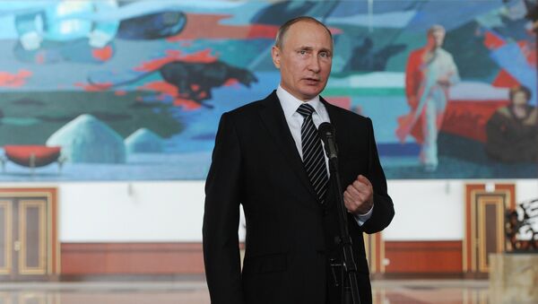 Рабочий визит президента РФ В. Путина в Киргизию. День второй - Sputnik Молдова