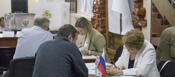 В Кишиневе граждане РФ голосуют на выборах в Госдуму - Sputnik Молдова