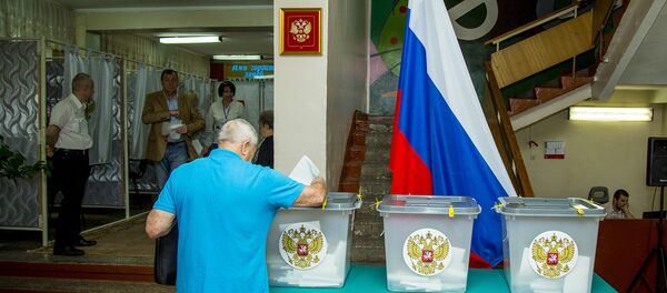 В Молдове граждане РФ голосуют на выборах в Госдуму В Молдове граждане РФ голосуют на выборах в Госдуму - Sputnik Молдова