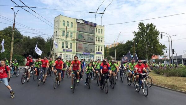 Участники велозаездов Chisinau Criterium - Sputnik Moldova