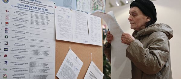 Единый день голосования в Москве - Sputnik Молдова