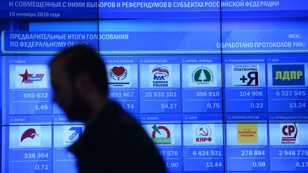 Предварительные итоги голосования - Sputnik Молдова
