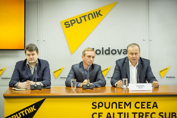Евгений Паскарь.Сергей Лаблюк и Виорел Дандара - Sputnik Молдова
