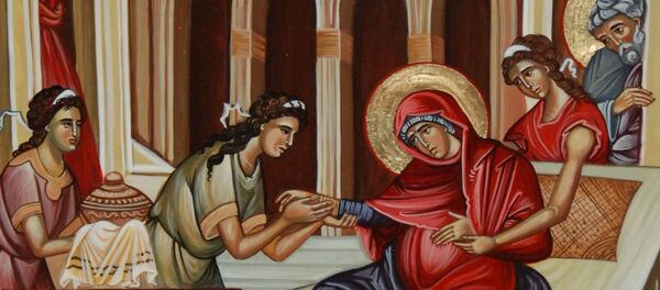 Icoana Naşterii Maicii Domnului - Sputnik Moldova