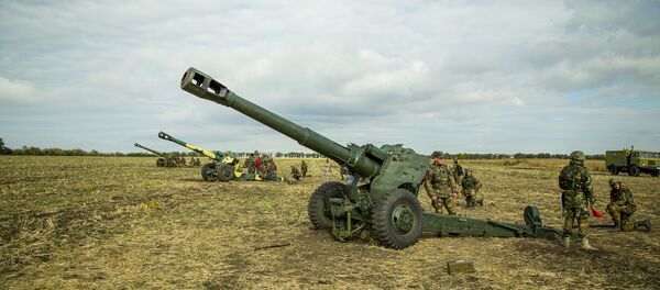 Упражнения в рамках международных учений „Огненный щит 2016” - Sputnik Moldova