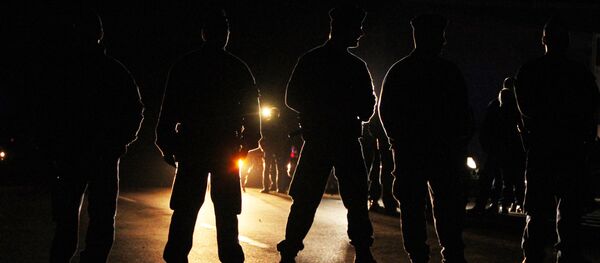 Сотрудники венгерской полиции - Sputnik Молдова