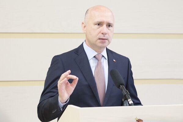 Премьер-министр Республики Молдова Павел Филип представил в парламенте новую структуру правительства. - Sputnik Молдова