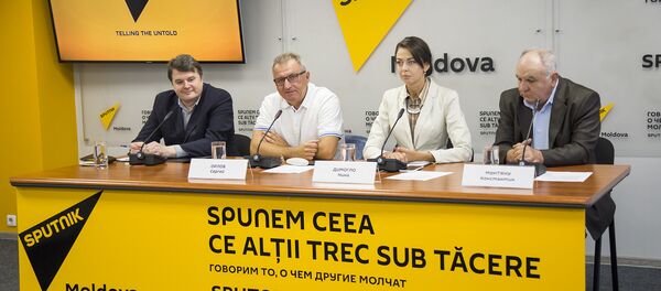 Евгений Паскарь. Сергей Орлов. Нина Димогло и Константин Мунтяну - Sputnik Молдова