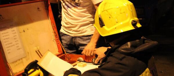 Пожар в столичном секторе Центр - Sputnik Молдова