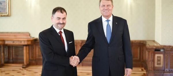 Anatol Şalaru Klaus Iohannis - Sputnik Moldova