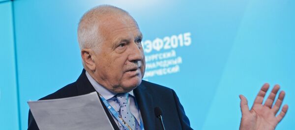 Бывший президент Чехии Вацлав Клаус - Sputnik Молдова
