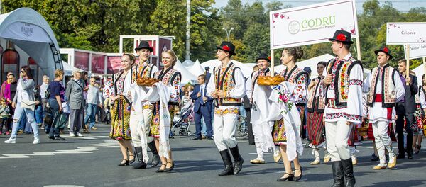 День вина в Кишиневе, центральная площадь города - Sputnik Молдова