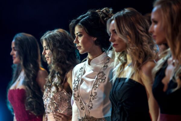 Participantele la concursul național de frumusețe din Rusia Miss World Russian Beauty - Sputnik Moldova-România