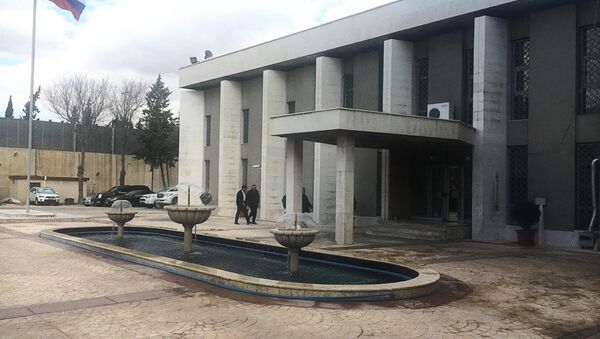 The Russian Embassy in Damascus. - Sputnik Moldova-România
