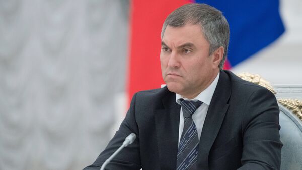 Președintele Dumei de Stat a Federației Ruse, Veaceslav Volodin - Sputnik Moldova
