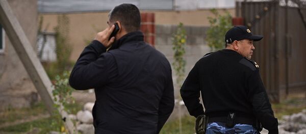 Архивное фото сотрудников МВД Кыргызстан - Sputnik Молдова