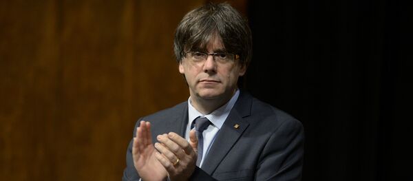 Глава Каталонии  Карлес Пучдемон - Sputnik Молдова