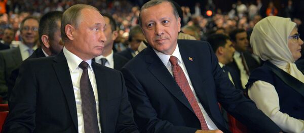 Визит президента РФ В. Путина в Турцию - Sputnik Moldova