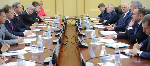 Рабочая поездка вице-премьера РФ Д. Рогозина в Приднестровье - Sputnik Молдова