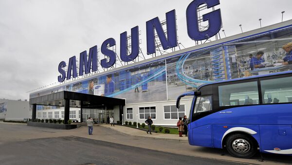 Завод корейской компании Samsung Electronics открылся в Калужской области - Sputnik Молдова