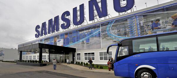 Завод корейской компании Samsung Electronics открылся в Калужской области - Sputnik Молдова