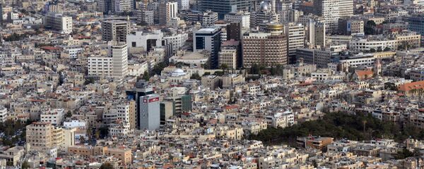 Вид на Дамаск с горы Кассион - Sputnik Moldova-România