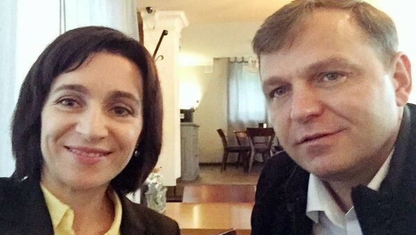 Andrei Năstase a făcut selfie cu Maia Sandu - Sputnik Moldova