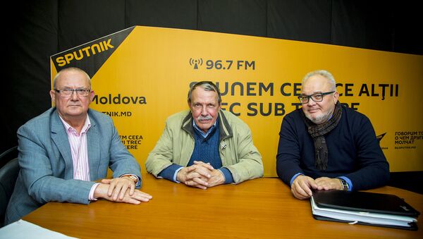 Валерий Лупашку, Александр Панов и Александр Боярчук - Sputnik Молдова