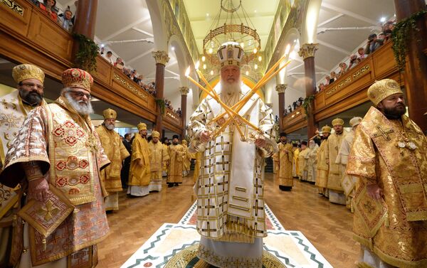 Визит патриарха Кирилла в Великобританию - Sputnik Молдова