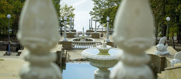 Каскадная лестница в Парке Валя Морилор - Sputnik Moldova