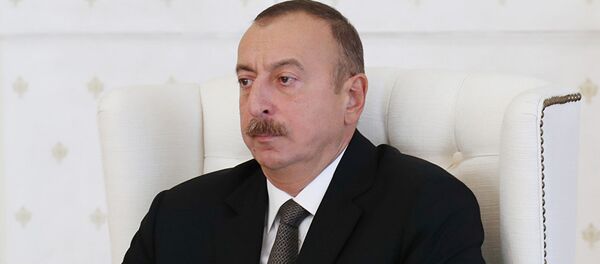 Президент Азербайджана Ильхам Алиев Президент Азербайджана Ильхам Алиев - Sputnik Moldova