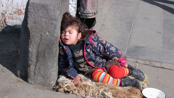 Бездомный ребенок - Sputnik Молдова