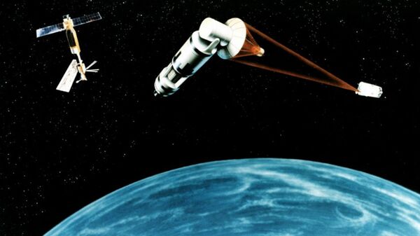 Space Laser Satellite Defense System Concept - Sputnik Moldova-România