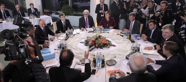 Vierer-Gipfel zur Ukraine in Berlin - Sputnik Moldova