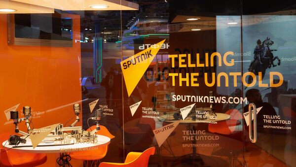 Павильон международного информационного бренда Sputnik - Sputnik Moldova