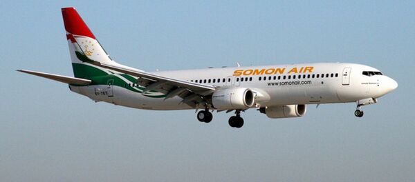 Самолет авиакомпании Сомон Эйр. Архивное фото - Sputnik Молдова