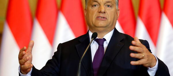 Hungarian Prime Minister Viktor Orban attends a news conference in Budapest, Hungary, October 4, 2016. Hungarian Prime Minister Viktor Orban attends a news conference in Budapest, Hungary, October 4, 2016. - Sputnik Moldova-România
