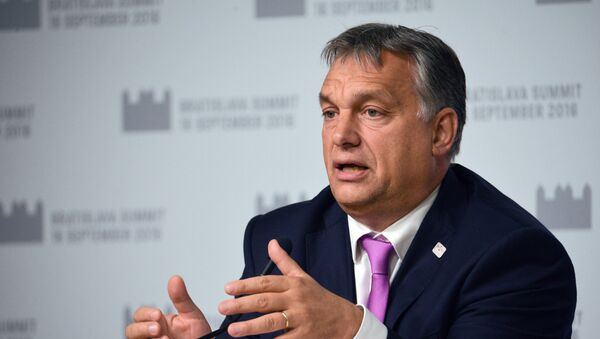 Премьер-министр Венгрии Виктор Орбан - Sputnik Moldova-România