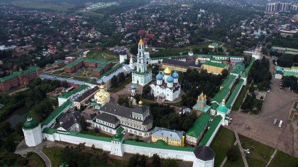 Trinity Lavra of St. Sergius in Sergiyev Posad, Moscow Region - Sputnik Moldova-România