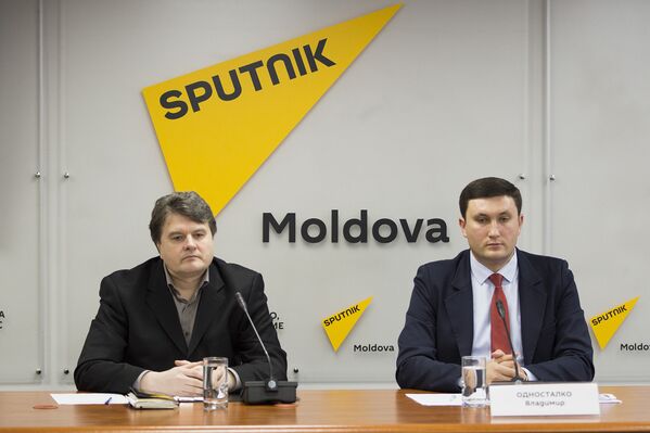 Евгений Паскарь и Владимир Одностако - Sputnik Молдова