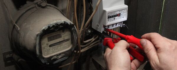 Электросчетчик старого образца - Sputnik Молдова