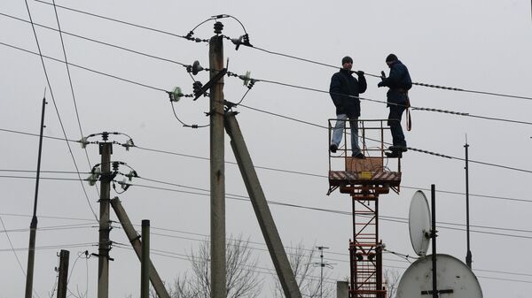 Ремонт линий электропередачи - Sputnik Молдова