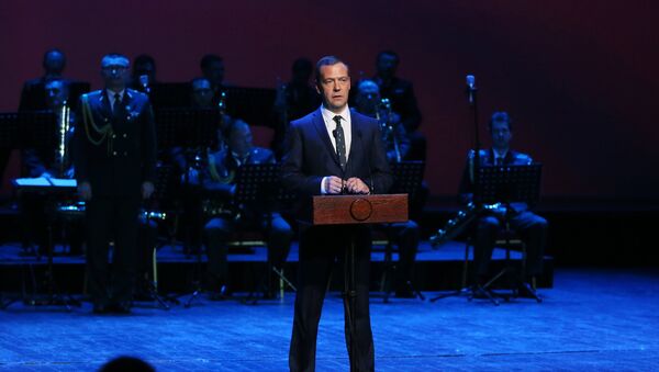 Prim-ministrul rus Dmitri Medvedev - Sputnik Moldova-România