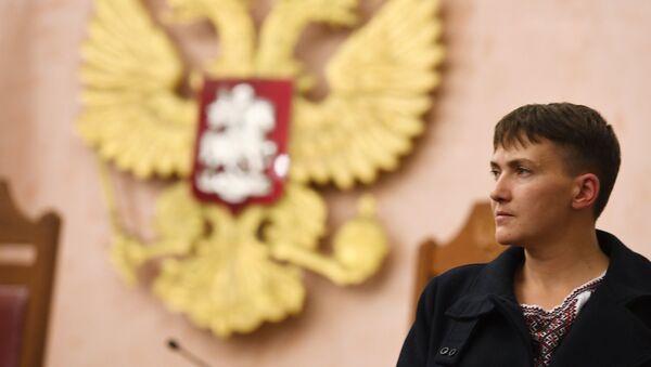Н. Савченко приехала в Москву на рассмотрение апелляции по делу Н. Карпюка и С. Клыха - Sputnik Молдова
