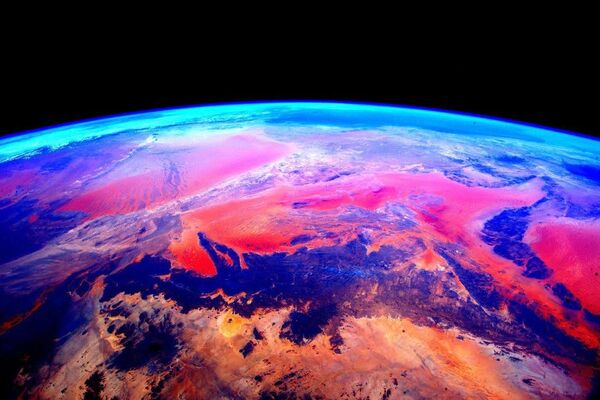 Fotografie a Pământului, făcută din Spațiu de către astronautul Scott Kelly de la bordul Stației Spațiale Internaționale - Sputnik Moldova-România