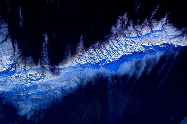 Fotografie a Pământului, făcută de astronautul Scott Kelly de pe Stația Spațială Internațională - Sputnik Moldova-România