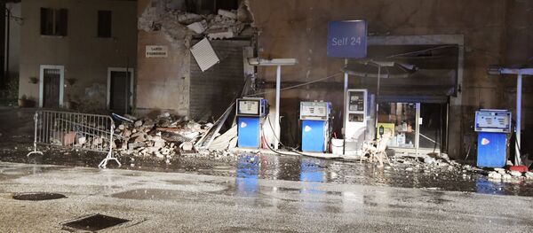 Последствия землетрясения в Камерино Последствия землетрясения в Камерино - Sputnik Moldova-România