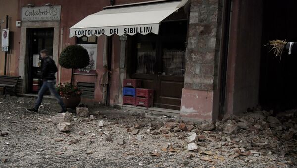 Последствия землетрясения в Камерино - Sputnik Молдова