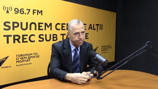 Gheorghe Costandachi în studioul radio Sputnik Moldova - Sputnik Moldova